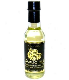 Garlic Macadamia Nut Oil - 5 Oz.