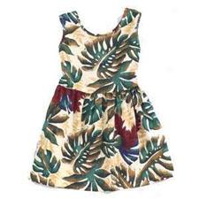 Ginger Tapa Girl's Sundress