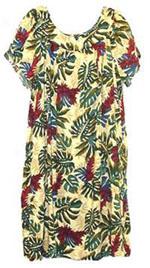 Ginger Tapa Tulip Sleeve Queen Muu Muu