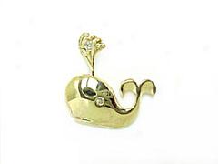 Happy Whale Pendant