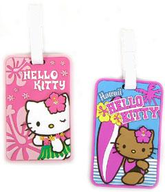 aHwaii Hello Kitty Bag Tags