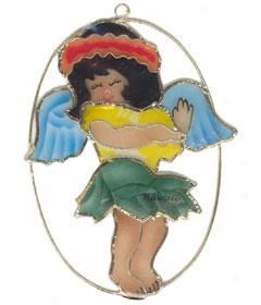 Hawaiian Angel Suncatcher