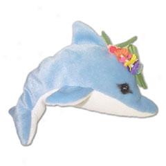 Hawaiian Collectible Plush Animal- Dolphin