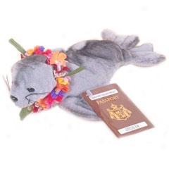 Hawaiian Collectible Plush Animal- Monk Seal