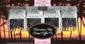 Hawaiian Isles Coffee 4-pack Sampler