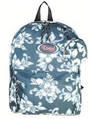 Hawaiian Print Backpack-large