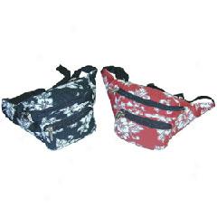 Hawaiian Print Fanny Pack