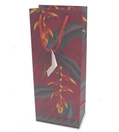 Heliconia Wine Bag