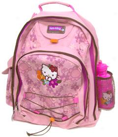 Hello Kitty Floral Camo Backpack With Round Front Endure