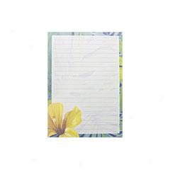 Hibiscus Blossom Notepad