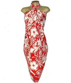 Hibiscus Long Sarong