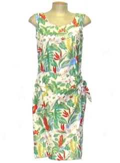 Hkliday Floral Short Sarong Dress