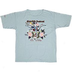 Honolulu Festivals Dancer Scoopneck T-shirt