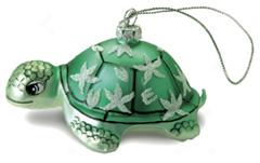 Honu Turtle Glass Decorate