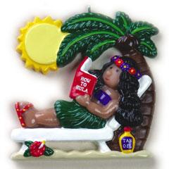 How To Hula Girl Ornament