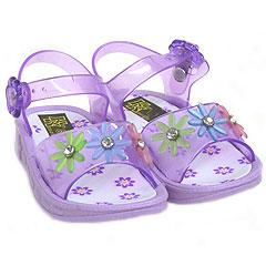 Infant Girl's Flower Jelly Sandal