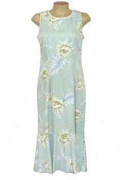 Island Moments By Emme Island Ceres Demi Length Dress-sage