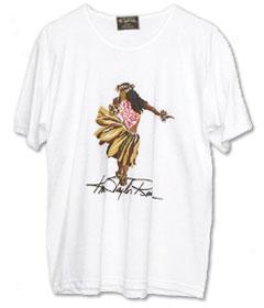 Kim Taylor Reece Hula Dancer Scoopncek T-shirt
