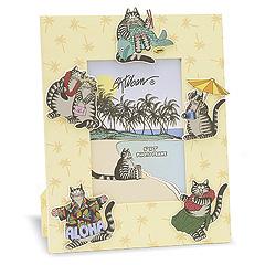 Kliban Cats & More Cats 5x7 Paper Phhoto Frame