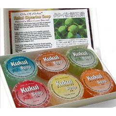 Kukui Nut Glycerine Soap - Immovable Of 6