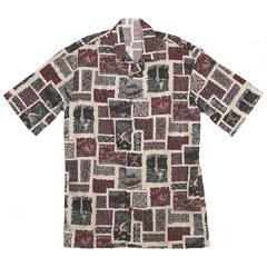 Lawai'a Block Aloha Shirt