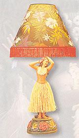 Leulani Vintage Hula Lamp-color