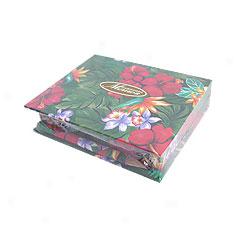 Lush Tropical Boxed Memo Sheets With Paint