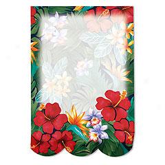 Lush Tropical Sloped Note Pad