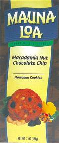 Mauna Loa Macadamia Nut Chocolate Chip Cookies