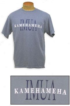 Mens Garment Dyed T-shirt- Denim