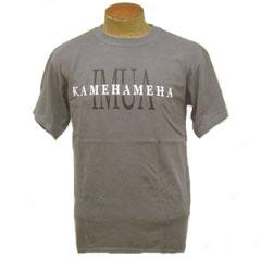 Mens Garment Dyed T-shirt- Charcoal