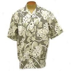 Monstera Pareo Aloha Shirt