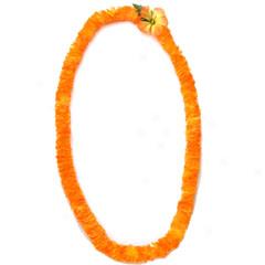 Orange Ilima Lei-60