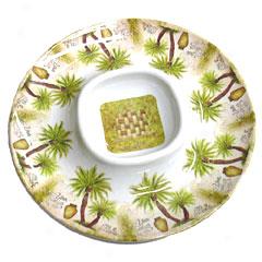 Palm Tree Chip & Dip Platter