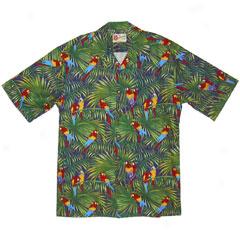 Parrot Garden Aloha Shirt