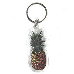 Pineapple Acryllic Key Chain