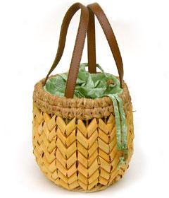 Pineapple Drawstring Handbag