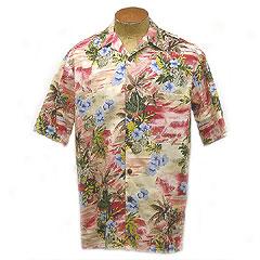 Pineapple Scenic Aloha Shirt