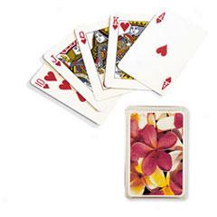 Playing Cards-plumeria Blossoms