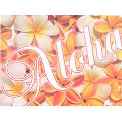 Plumeria Aloha Cards