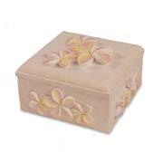 Plumeria Sands Keepsake Box