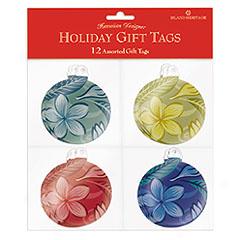 Plumeria Seasons Gift Tags