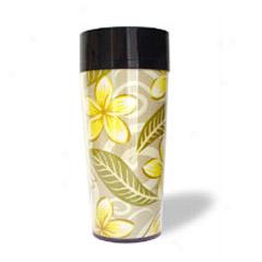 Plumeria Summer Thermal Tumbler