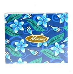 Plumeria Winter Hawaiiana Boxed Memo Sheets