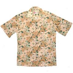 Poinsettia Aloha Shirt