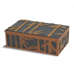 Rectangle Bamboo Keepsake Box