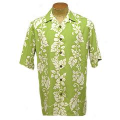 Retro Pareo Panel Aloha Shirt- iLme