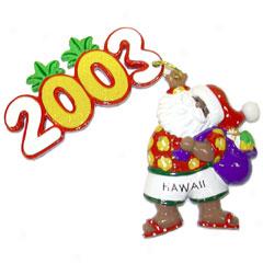 Santa 2003 Ornament