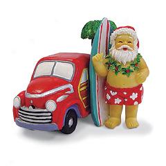 Santa & Woodie Ornament