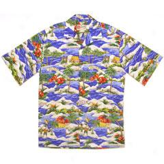 Sanya's Scenic Aloha Shirt